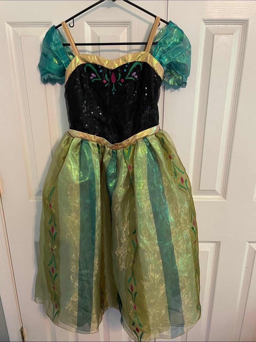 RARE Disney Parks Princess Anna Frozen Coronation Dress Costume